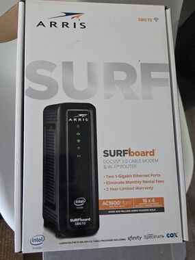ARRIS DOCSIS 3.0 Cable Modem & Wi-Fi Router